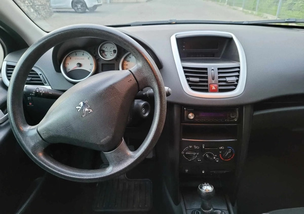 Peugeot 207 cena 12900 przebieg: 167200, rok produkcji 2009 z Częstochowa małe 56